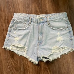 Zara shorts Jean  Blue size 38